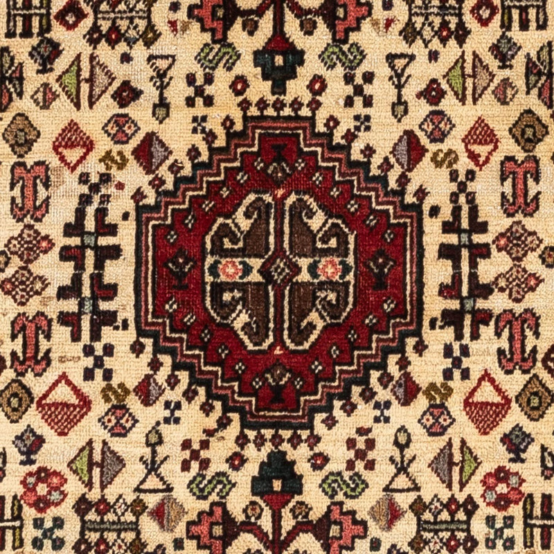 Tapis persan - Nomadic - 153 x 106 cm - beige