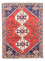 Tapis persan - Nomadic - 145 x 110 cm - rouge foncé