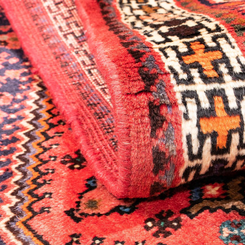 Tapis persan - Nomadic - 143 x 108 cm - rouge clair