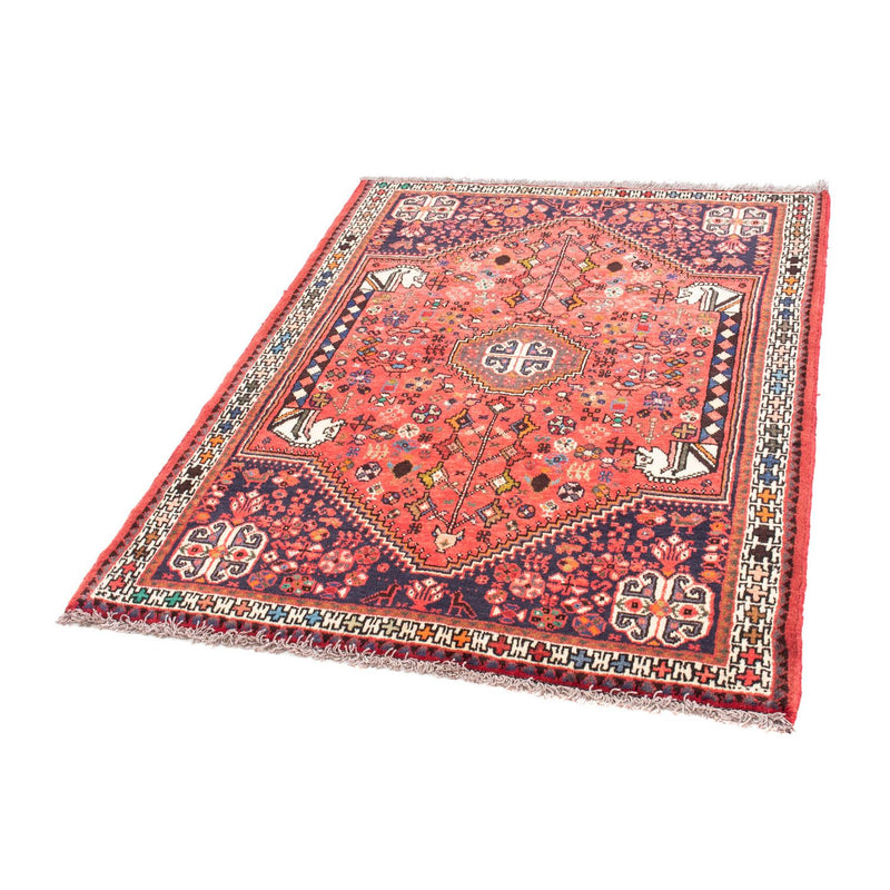 Tapis persan - Nomadic - 143 x 108 cm - rouge clair