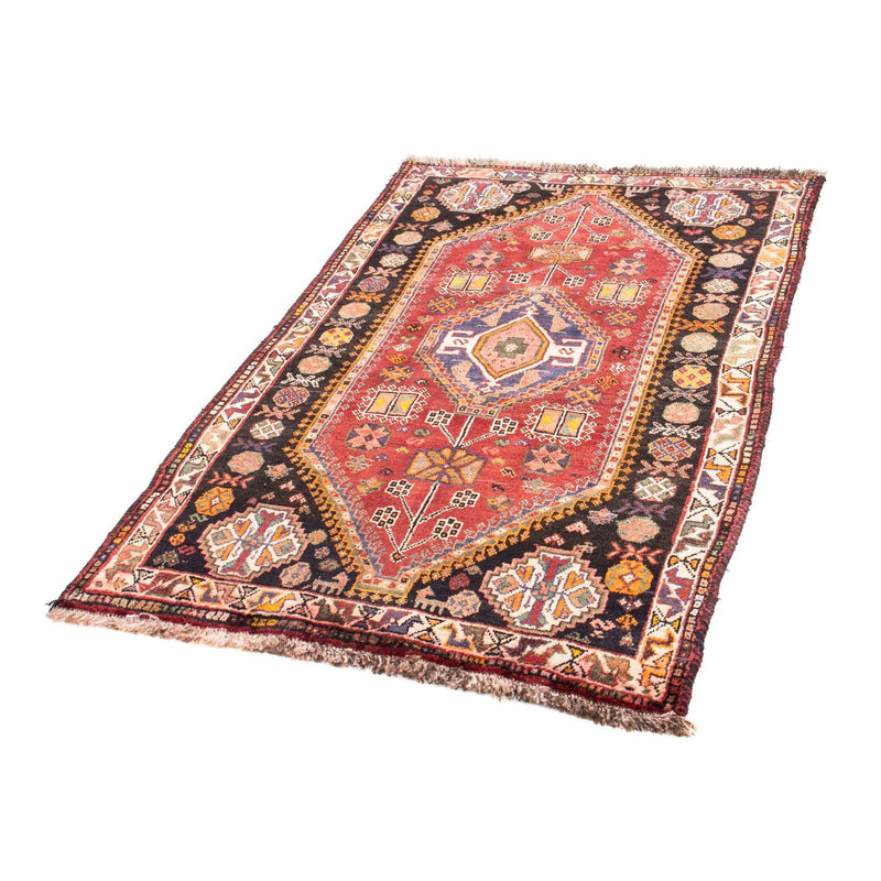 Tapis persan - Nomadic - 150 x 105 cm - rouge foncé