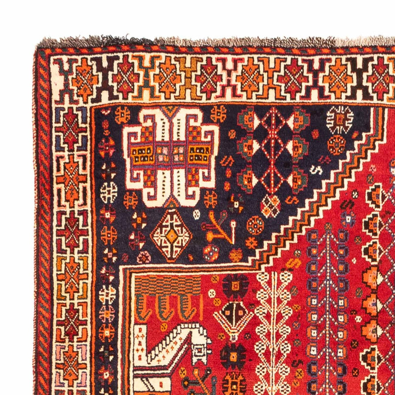 Tapis persan - Nomadic - 255 x 160 cm - rouge foncé