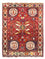 Tapis persan - Nomadic - 170 x 130 cm - rouge foncé