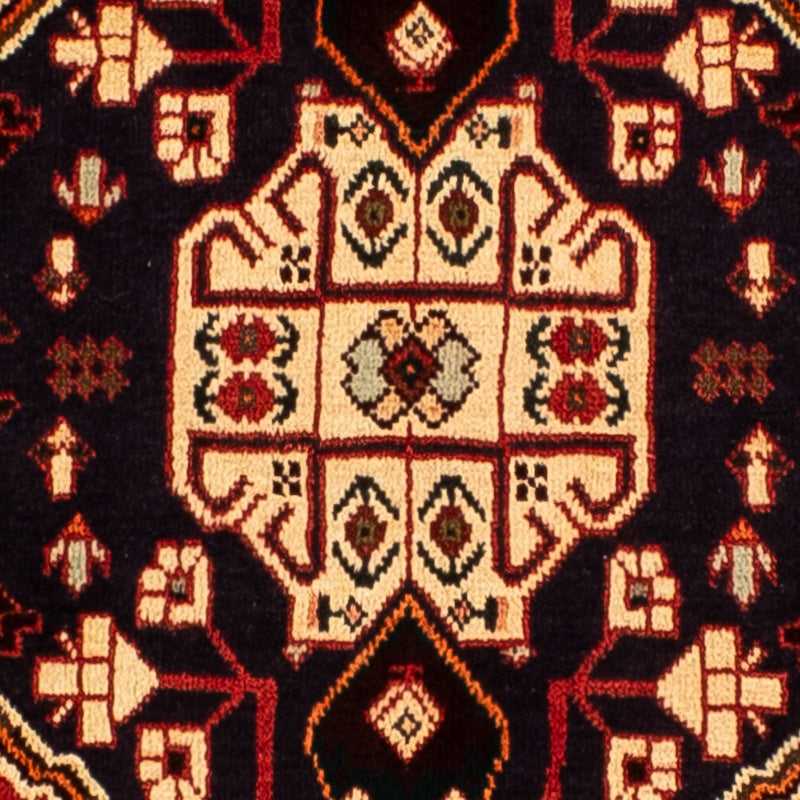 Tapis persan - Nomadic - 290 x 208 cm - rouge foncé