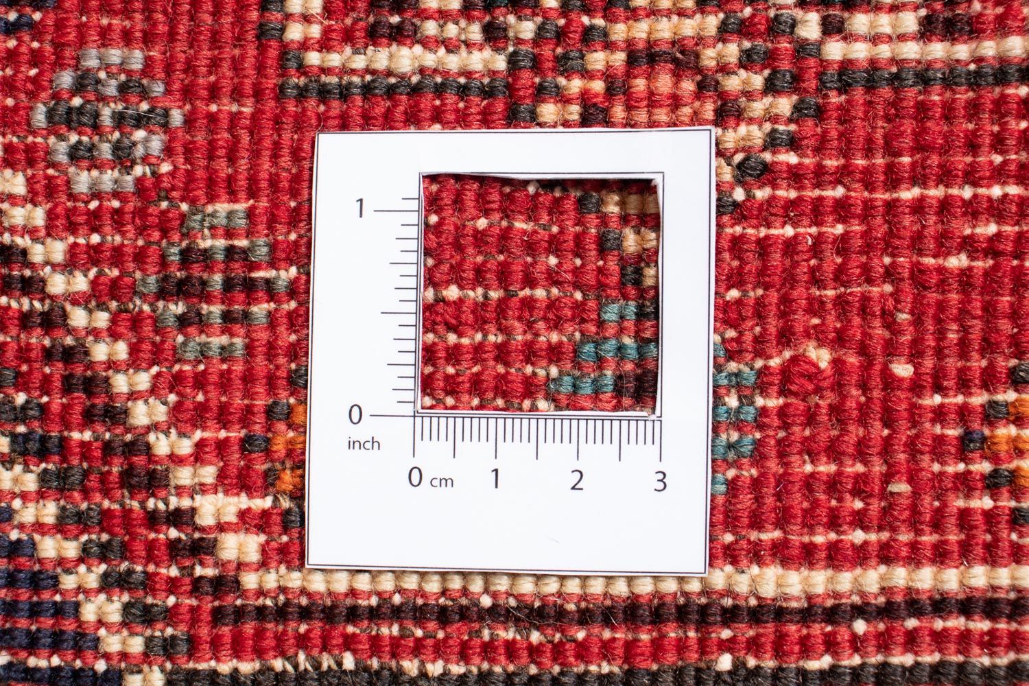 Tapis persan - Nomadic - 290 x 208 cm - rouge foncé