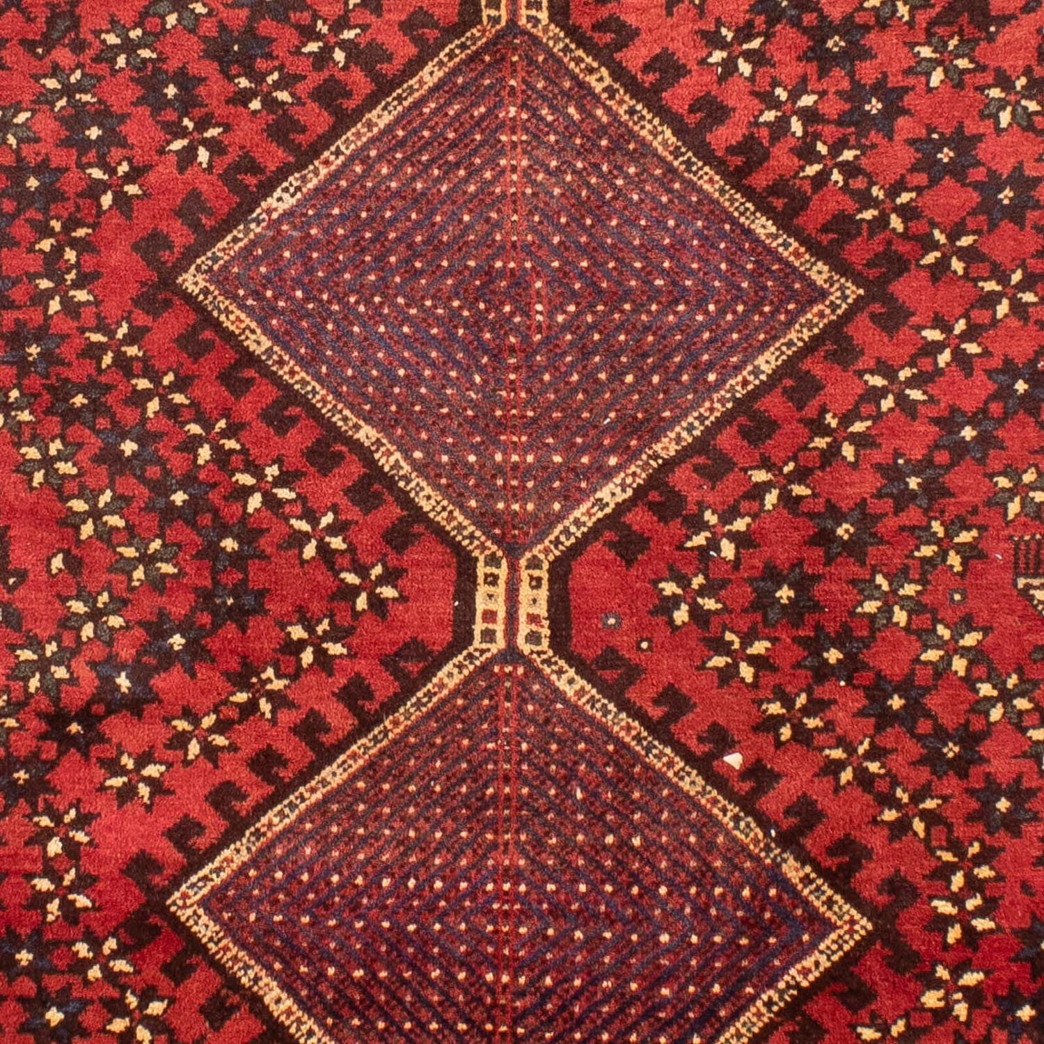 Tapis persan - Nomadic - 290 x 205 cm - rouge
