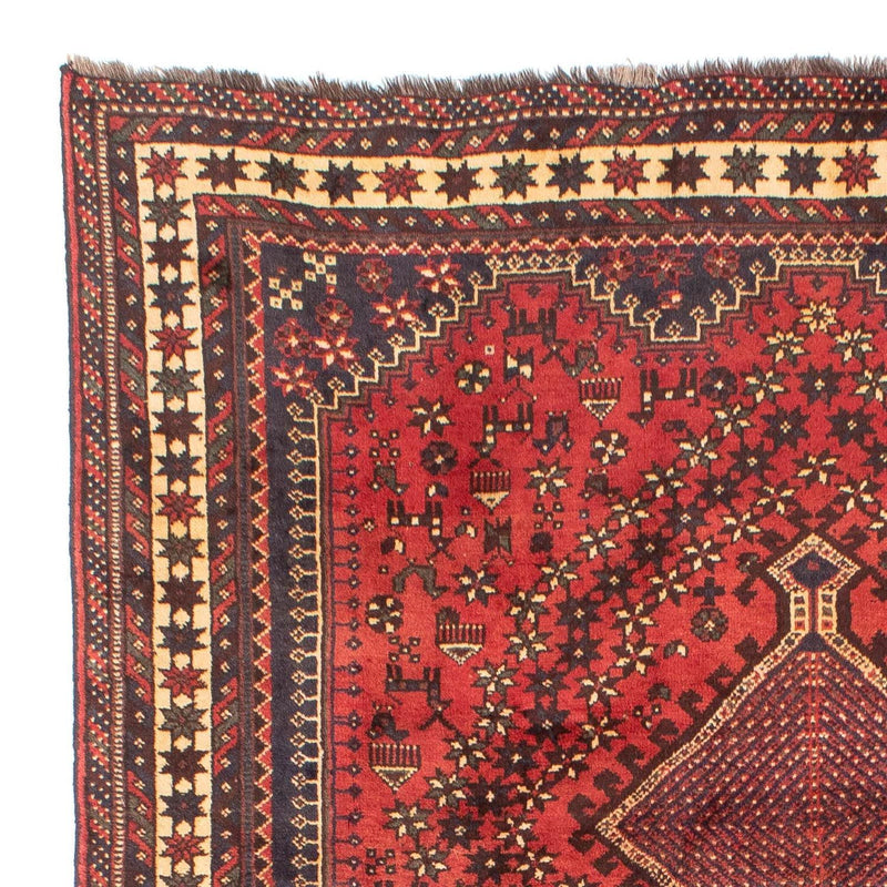 Tapis persan - Nomadic - 290 x 205 cm - rouge