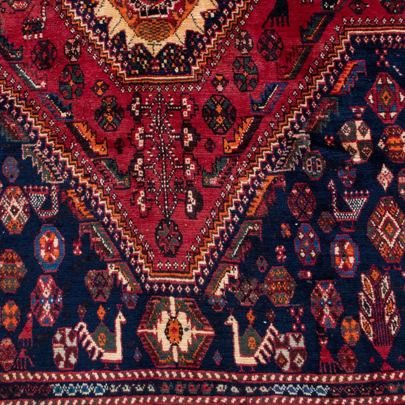 Tapis persan - Nomadic - 290 x 200 cm - rouge