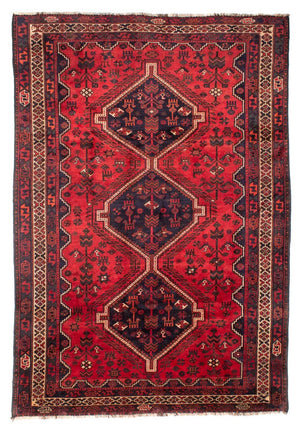Tapis persan - Nomadic - 305 x 215 cm - rouge foncé