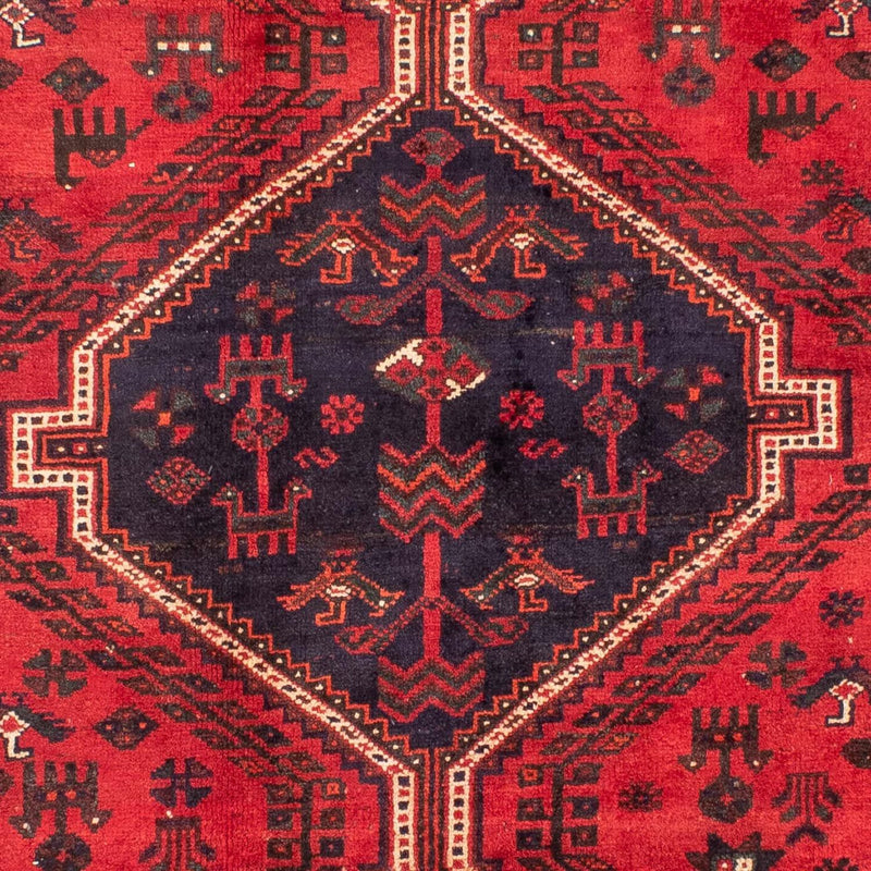 Tapis persan - Nomadic - 305 x 215 cm - rouge foncé