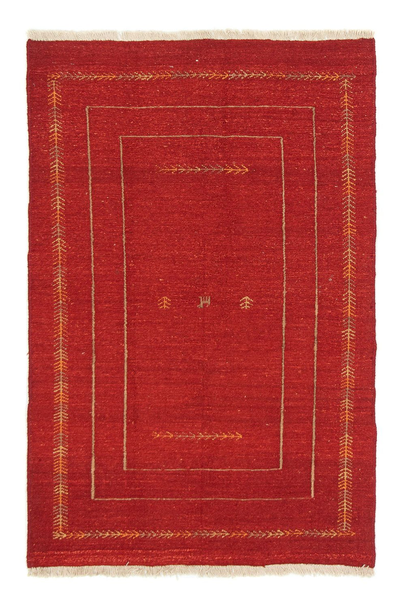 Gabbeh Teppich - Perser 170 x 112 cm - rot