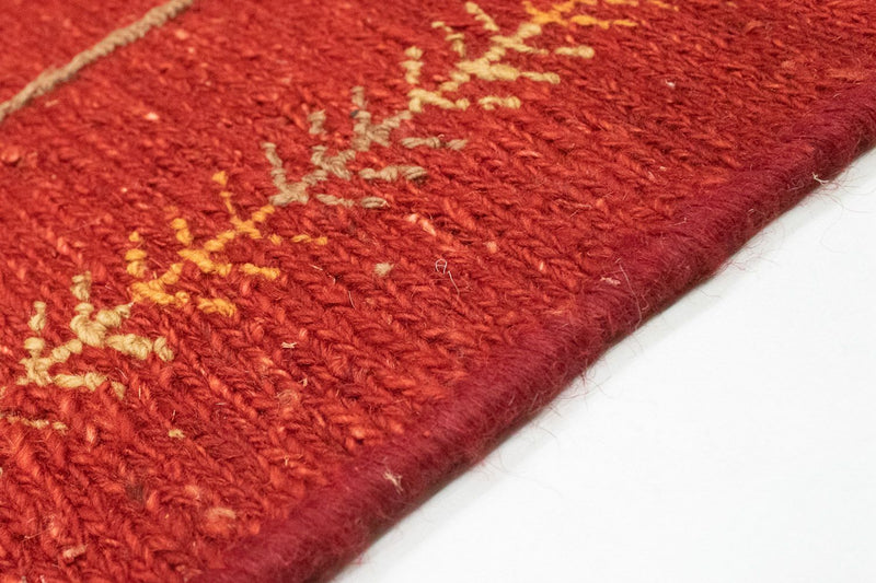Gabbeh Teppich - Perser 170 x 112 cm - rot