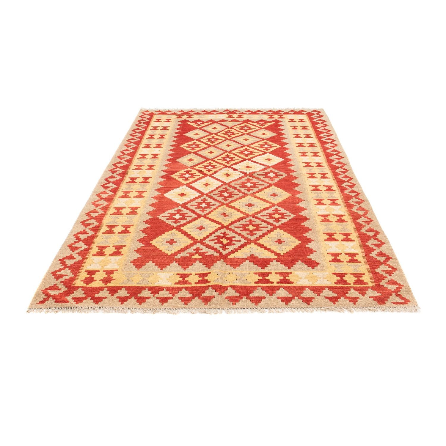 Tapis Kelim - Oriental - 246 x 165 cm - multicolore