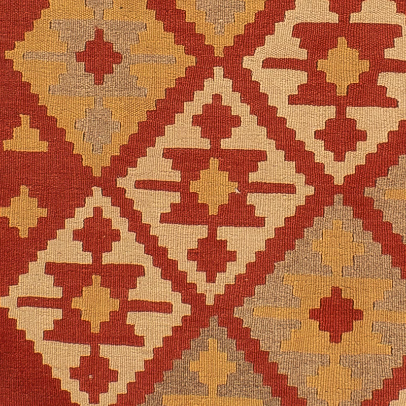 Tapis Kelim - Oriental - 198 x 150 cm - rouge