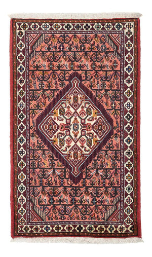 Tapis persan - Nomadic - 130 x 80 cm - rouge clair