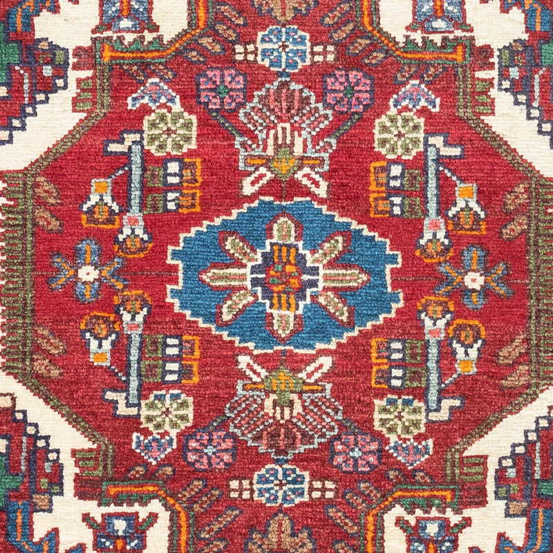 Tapis persan - Nomadic - 130 x 87 cm - rouge