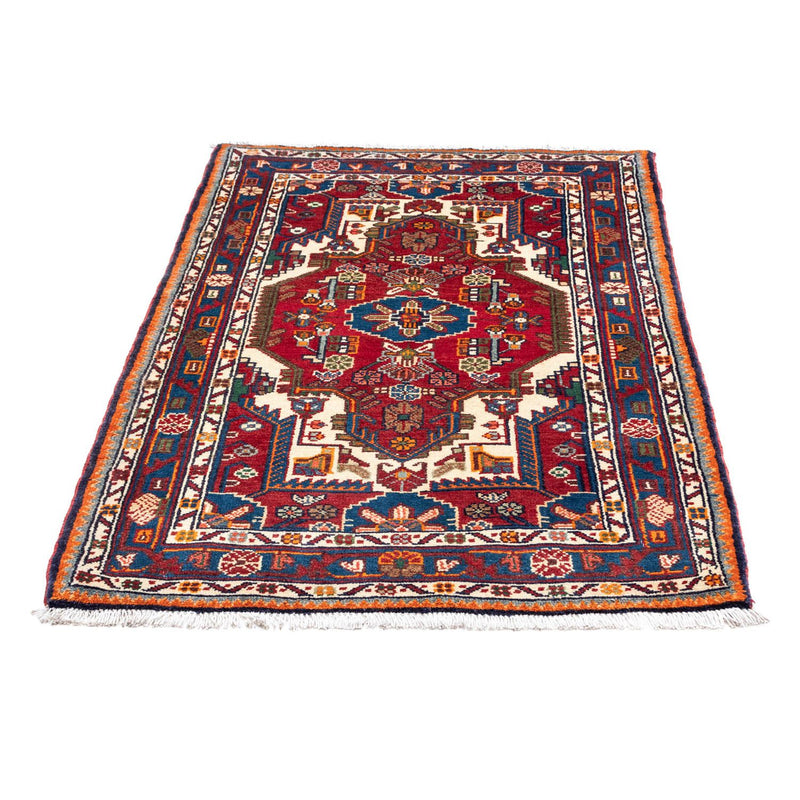 Tapis persan - Nomadic - 130 x 87 cm - rouge