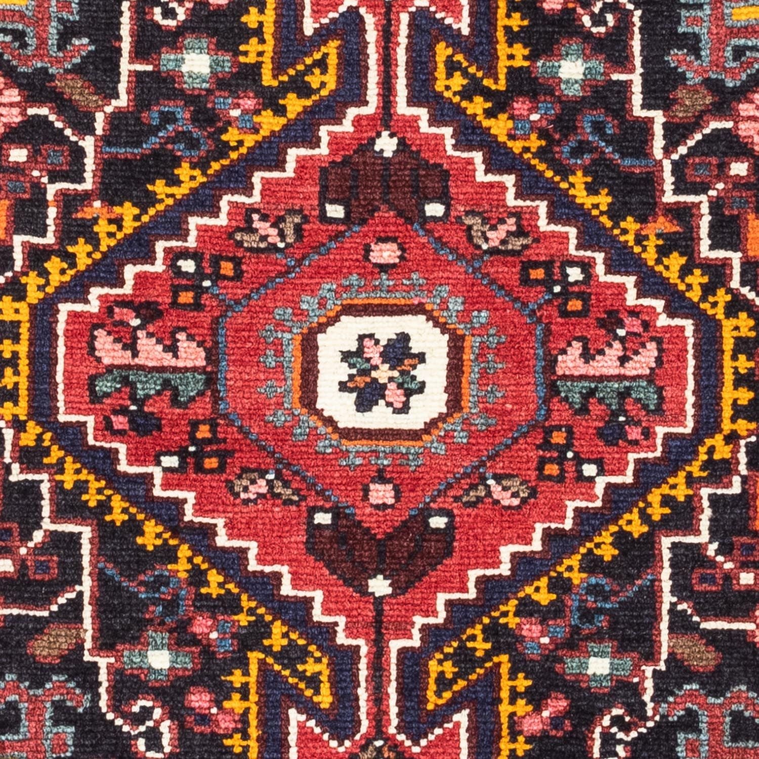 Tapis persan - Nomadic - 122 x 85 cm - rouge