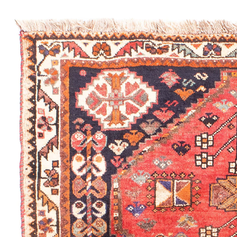 Tapis persan - Nomadic - 160 x 110 cm - rouge