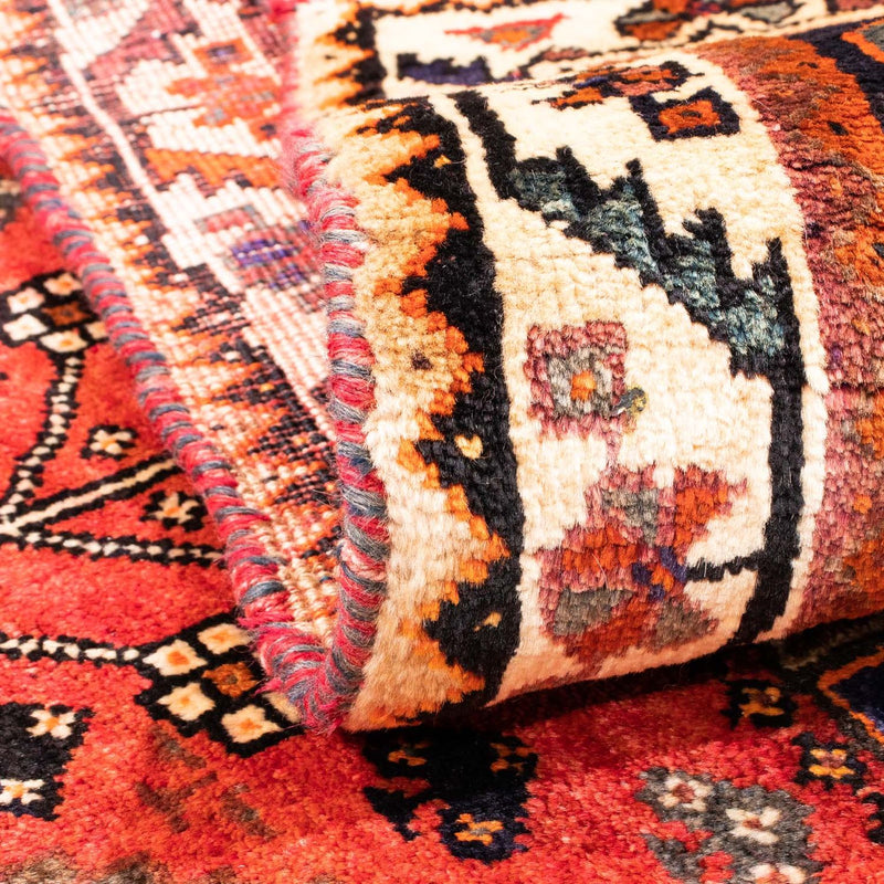 Tapis persan - Nomadic - 160 x 110 cm - rouge
