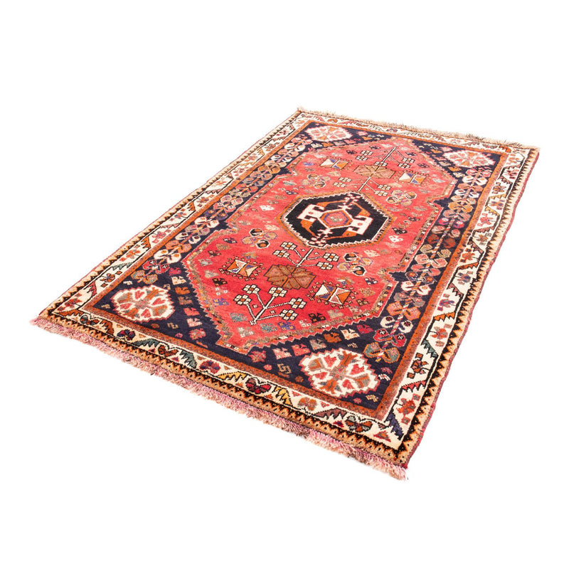 Tapis persan - Nomadic - 160 x 110 cm - rouge