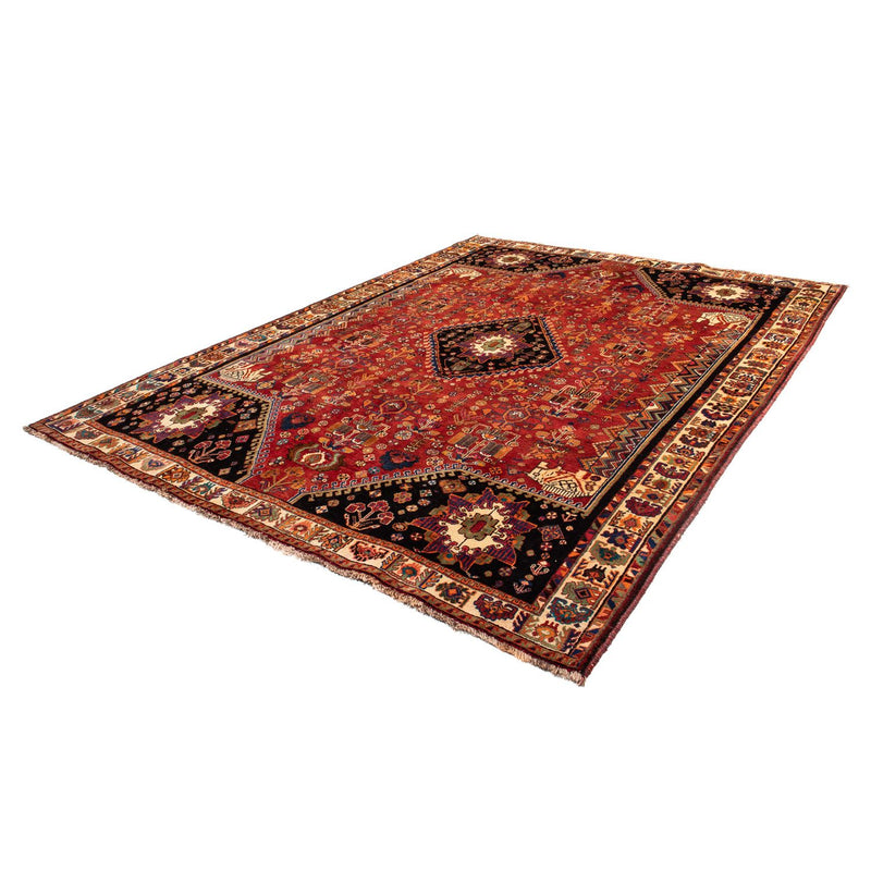 Tapis persan - Nomadic - 300 x 220 cm - rouge foncé