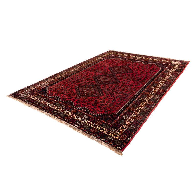Tapis persan - Nomadic - 295 x 200 cm - rouge foncé