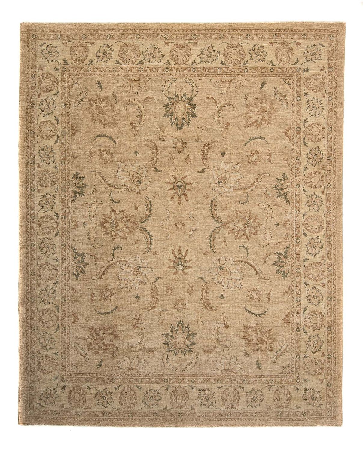 Tapis Ziegler - 302 x 242 cm - marron clair
