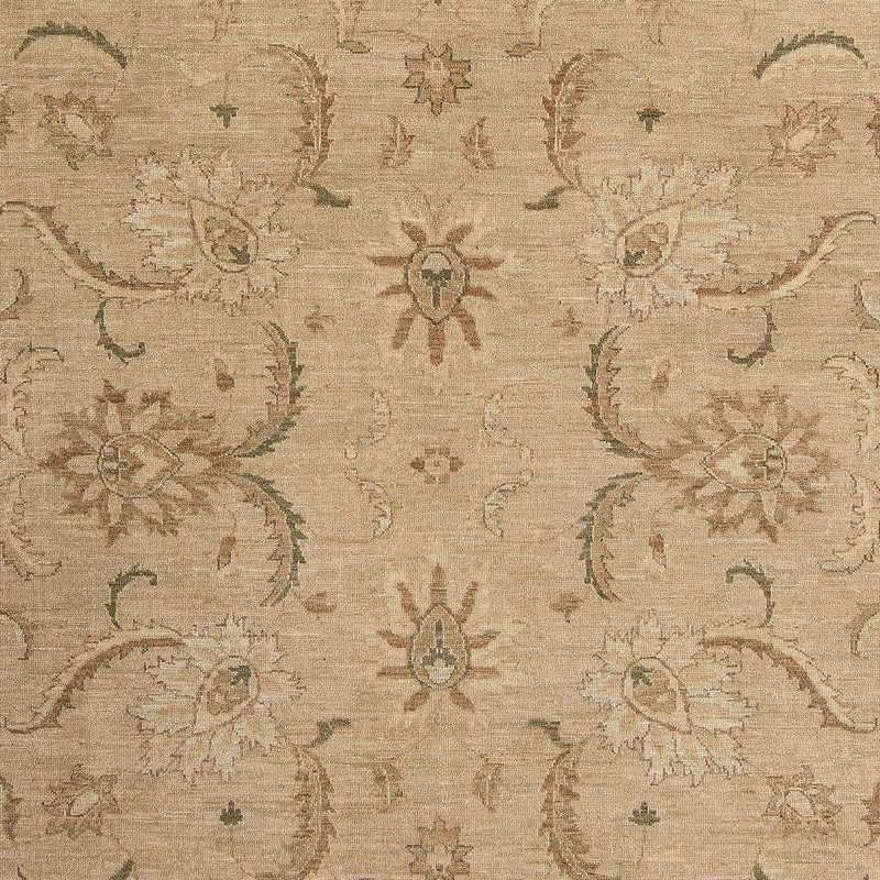 Tapis Ziegler - 302 x 242 cm - marron clair