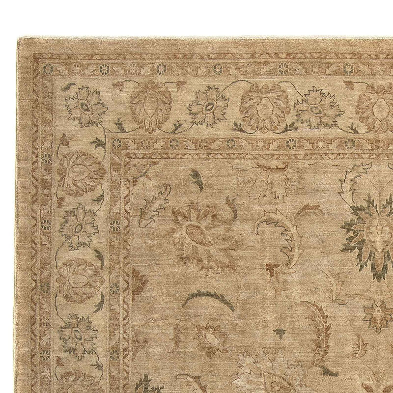 Tapis Ziegler - 302 x 242 cm - marron clair