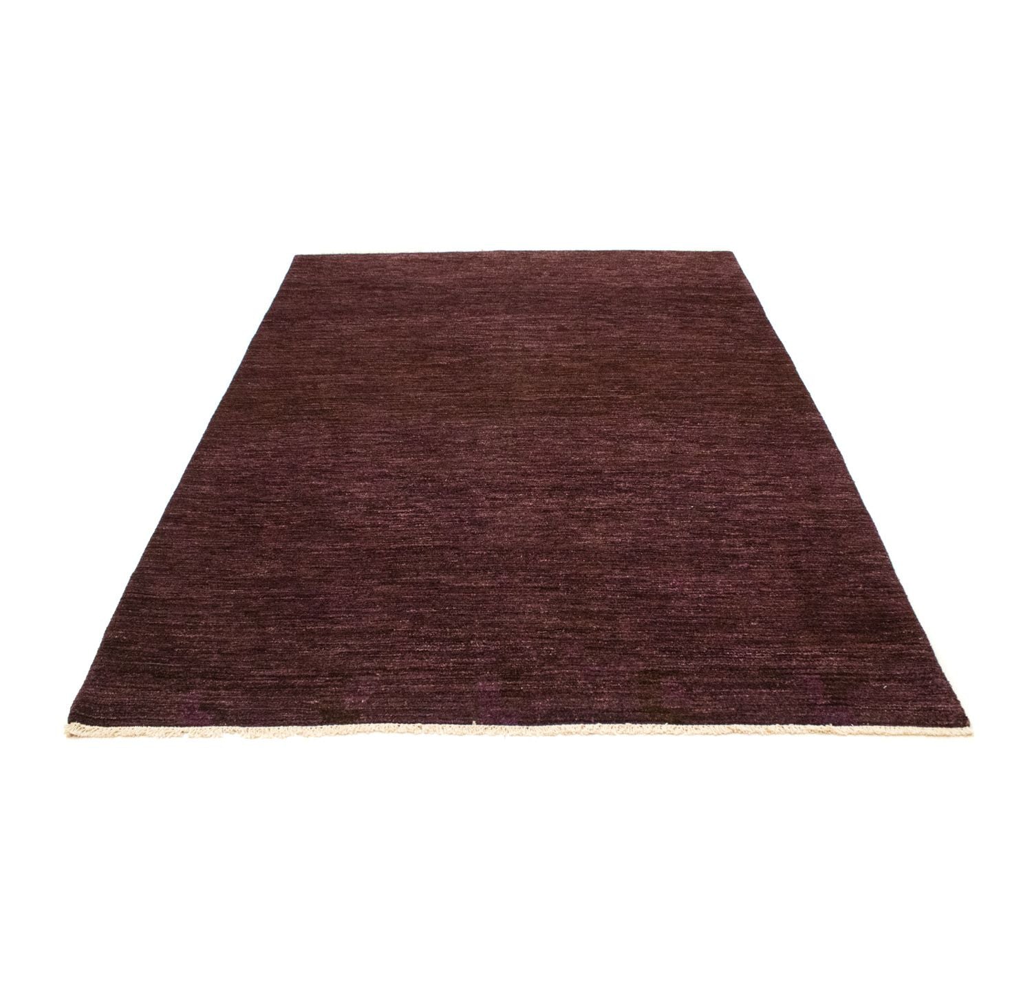 Tapis Gabbeh - Indus - 247 x 168 cm - rouge foncé