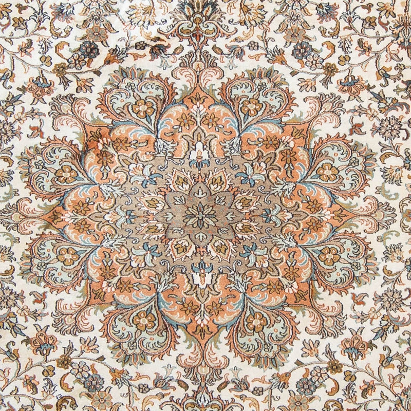 Tapis en soie - Soie du Cachemire - 304 x 241 cm - beige