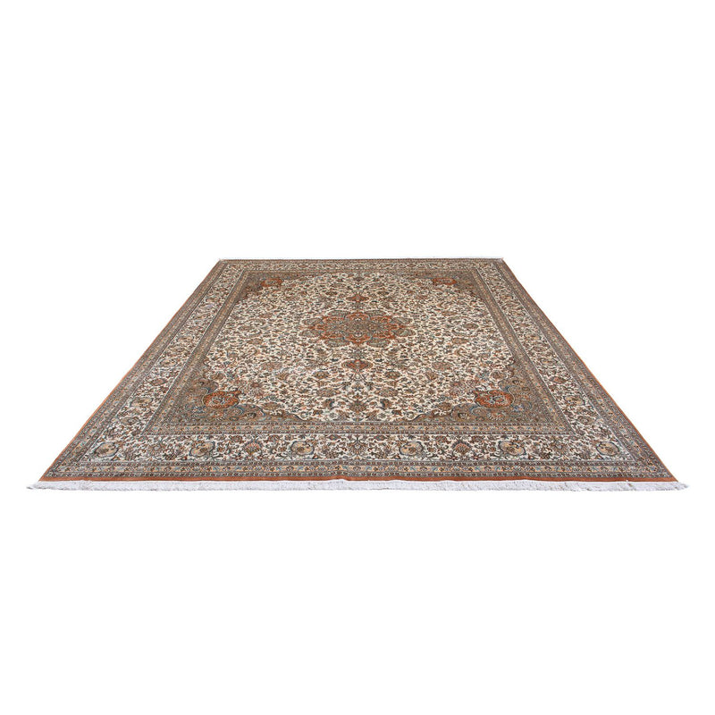 Tapis en soie - Soie du Cachemire - 304 x 241 cm - beige