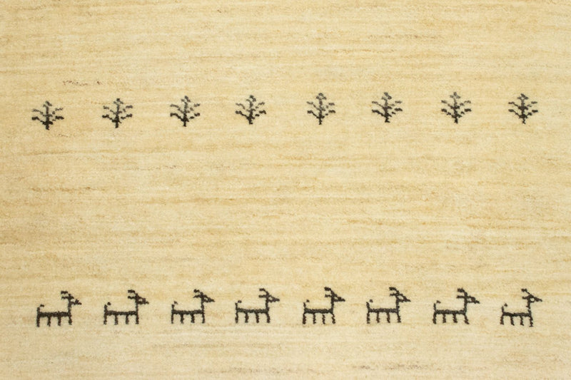 Tapis de couloir Tapis Gabbeh - Persan - 255 x 85 cm - multicolore