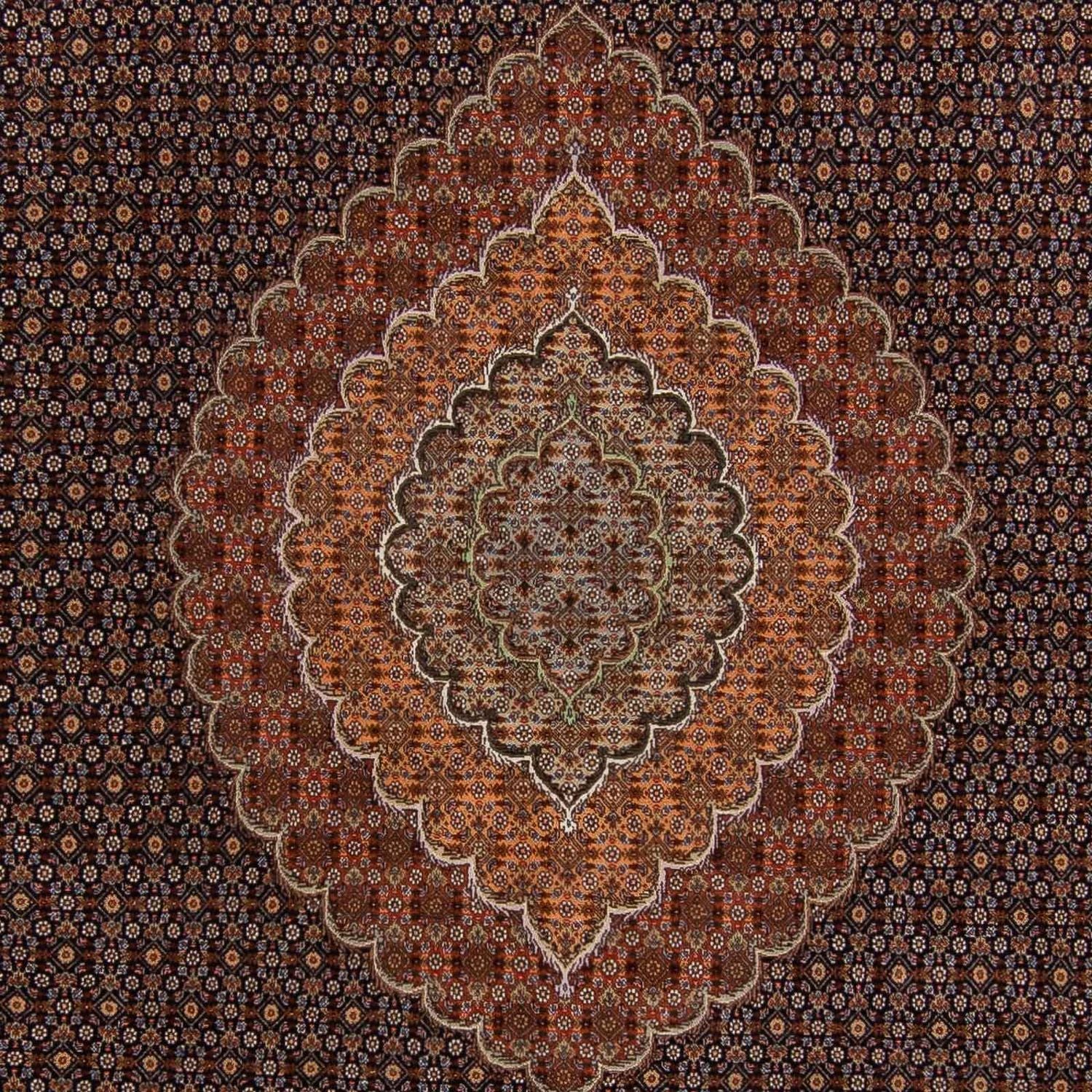 Tapis persan - Tabriz - 359 x 252 cm - marron