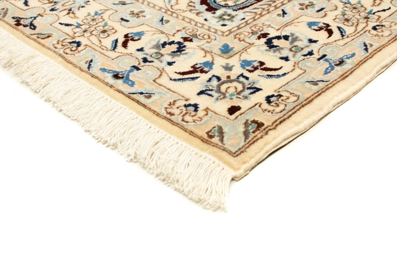 Tapis persan - Nain - Premium - 148 x 100 cm - bleu foncé