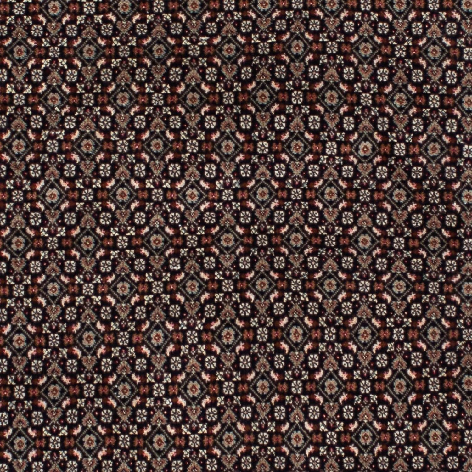Tapis de couloir Tapis persan - Tabriz - 209 x 85 cm - bleu foncé
