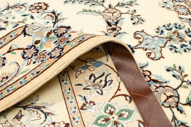Tapis persan - Nain - Premium - 146 x 98 cm - beige