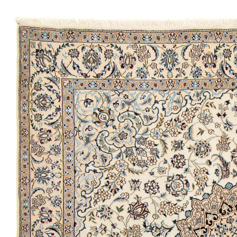 Tapis persan - Nain - Royal carré  - 202 x 201 cm - beige