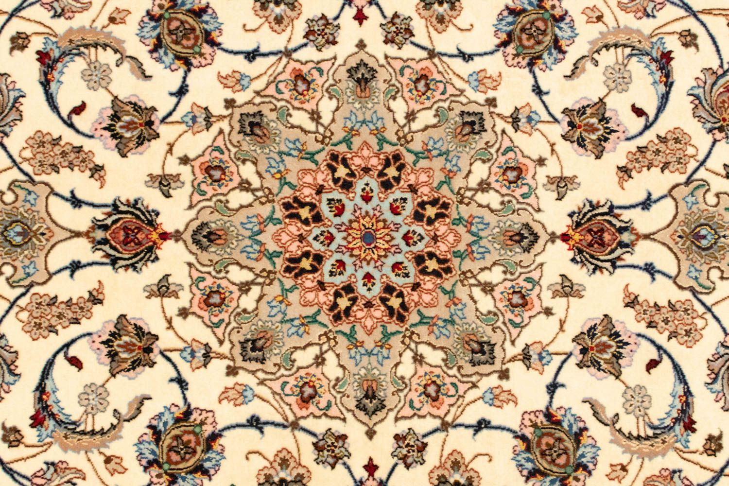 Tapis persan - Isfahan - Premium - 163 x 111 cm - beige
