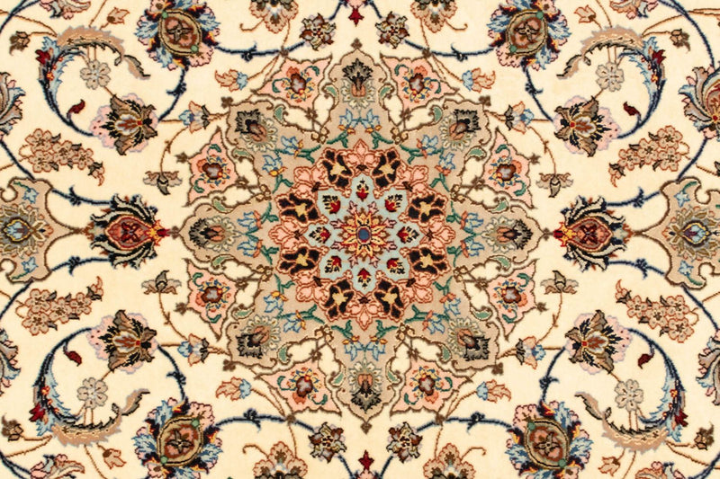 Tapis persan - Isfahan - Premium - 163 x 111 cm - beige