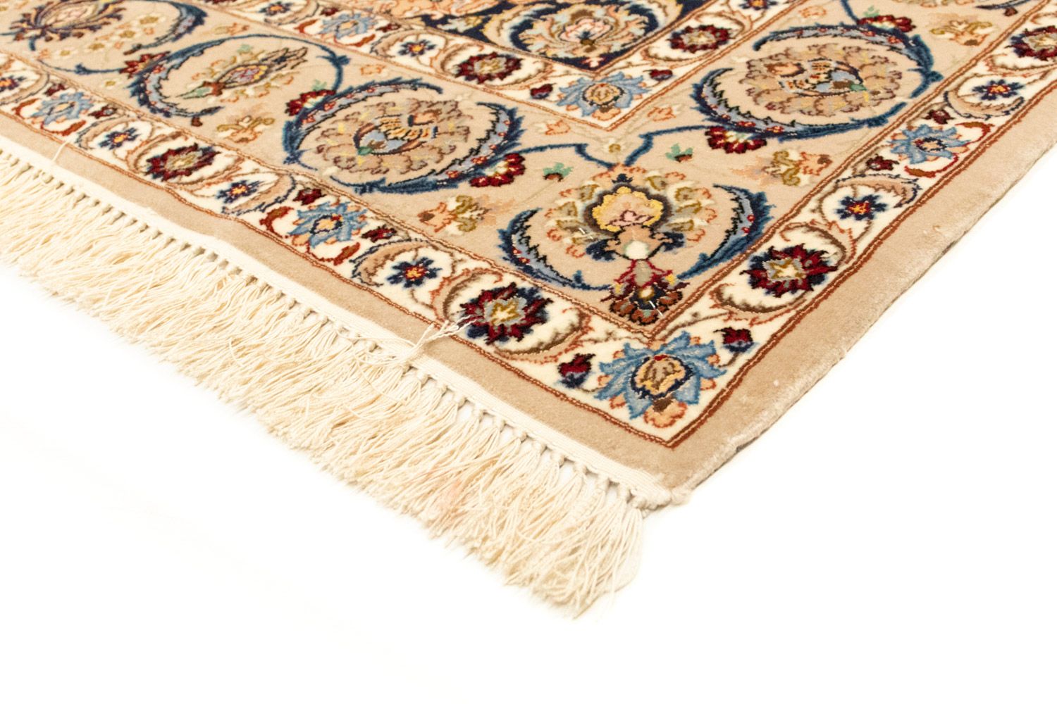Tapis persan - Isfahan - Premium - 163 x 111 cm - beige