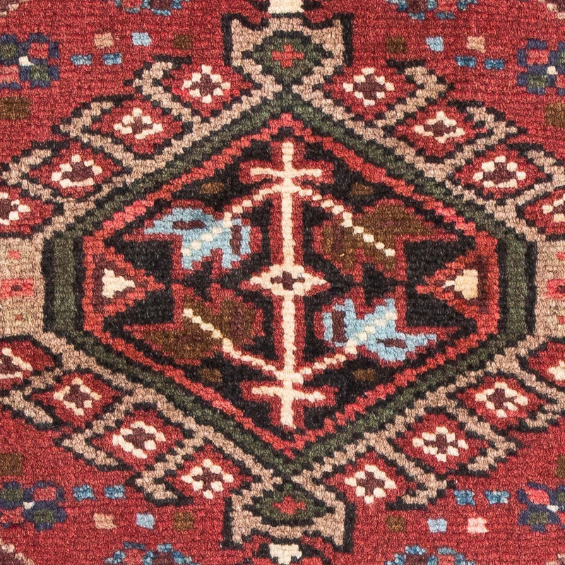 Tapis persan - Nomadic - 106 x 64 cm - rouge foncé