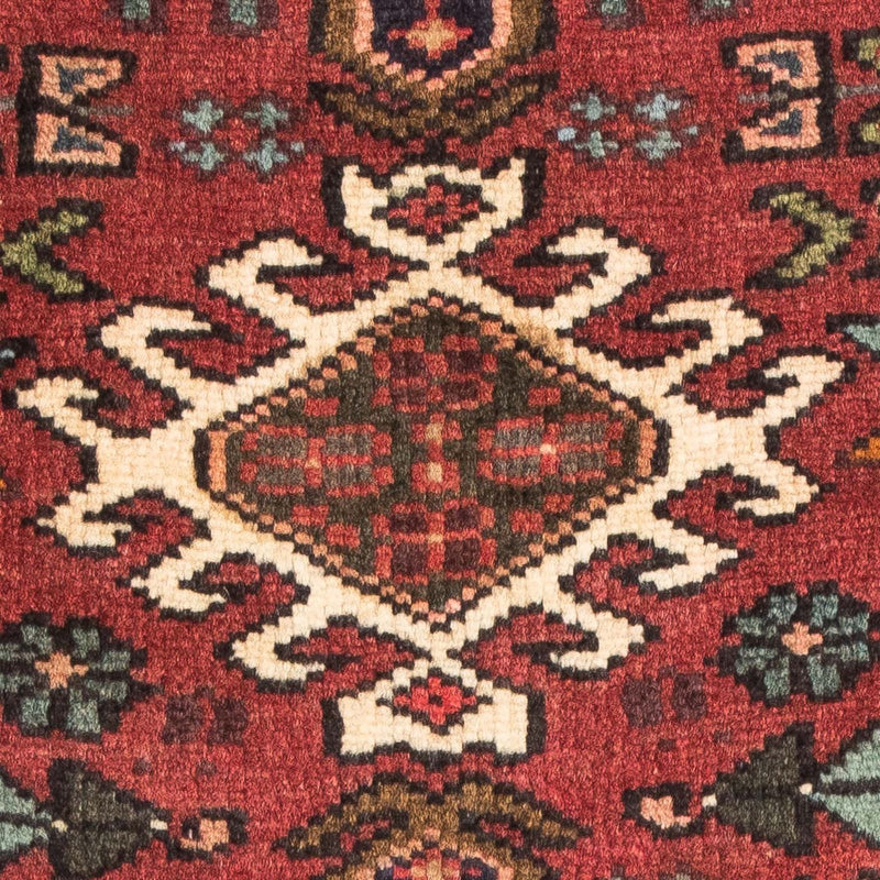 Tapis persan - Nomadic - 110 x 72 cm - rouge foncé