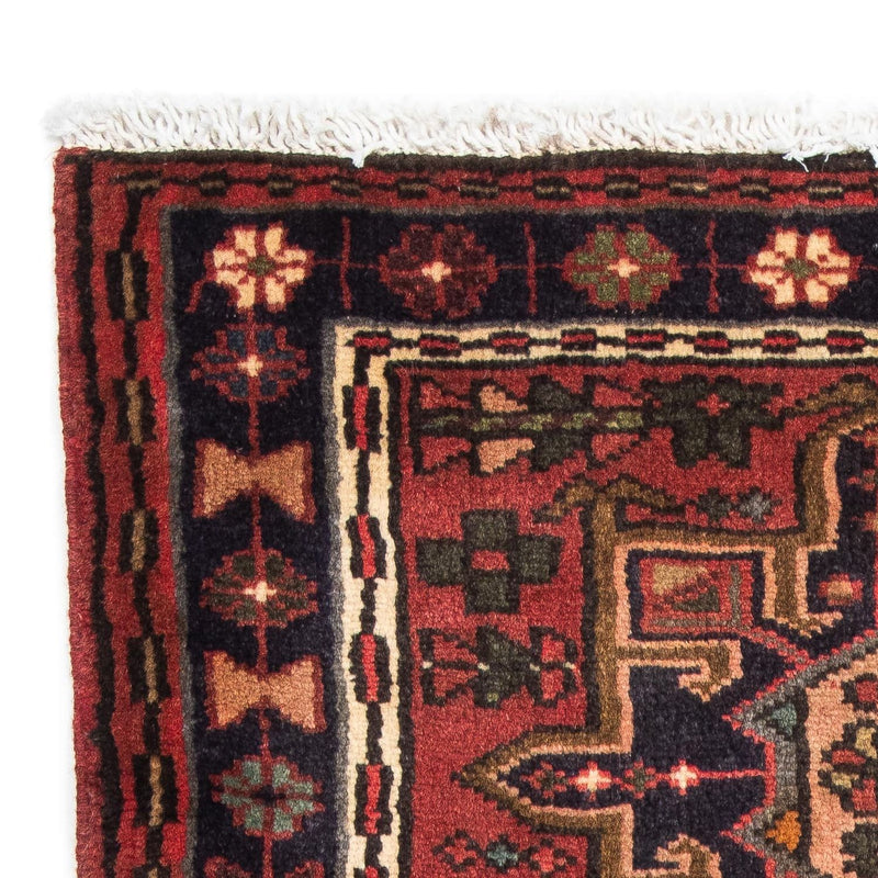 Tapis persan - Nomadic - 110 x 72 cm - rouge foncé