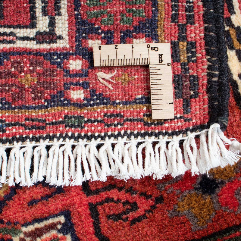 Tapis persan - Nomadic - 105 x 65 cm - rouge foncé