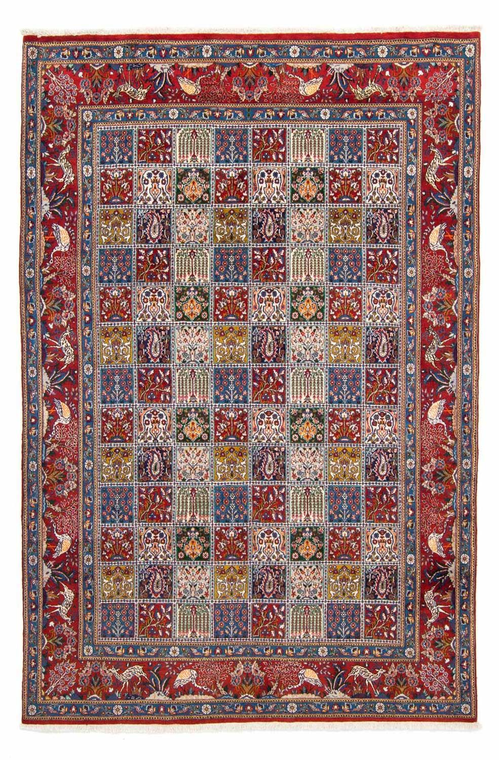 Tapis persan - Classique - 296 x 195 cm - rouge