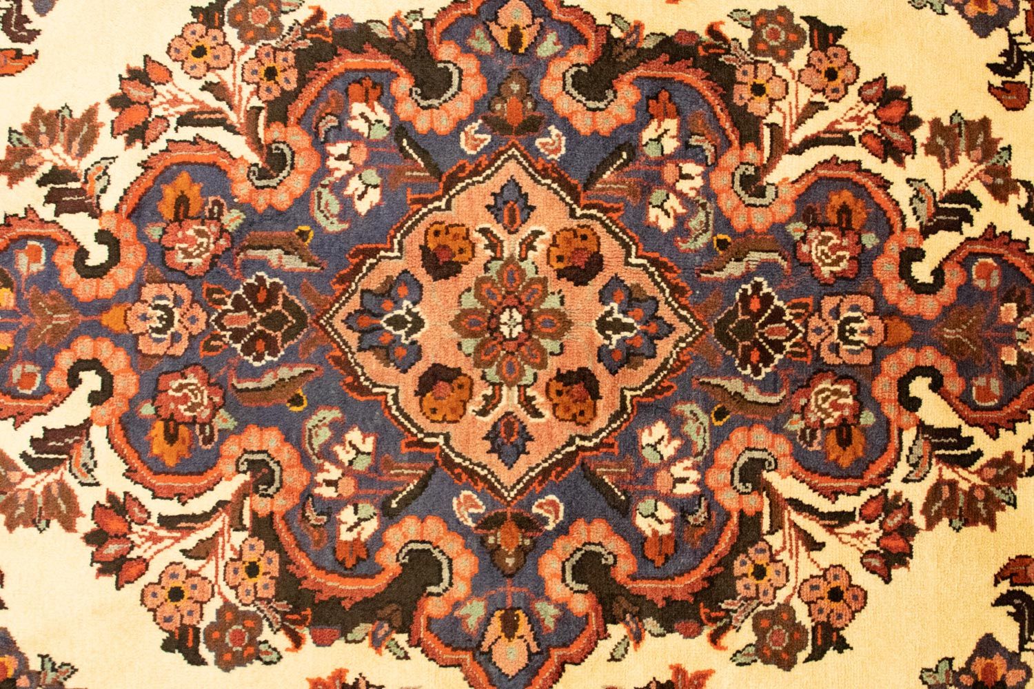 Tapis persan - Nomadic - 204 x 132 cm - beige