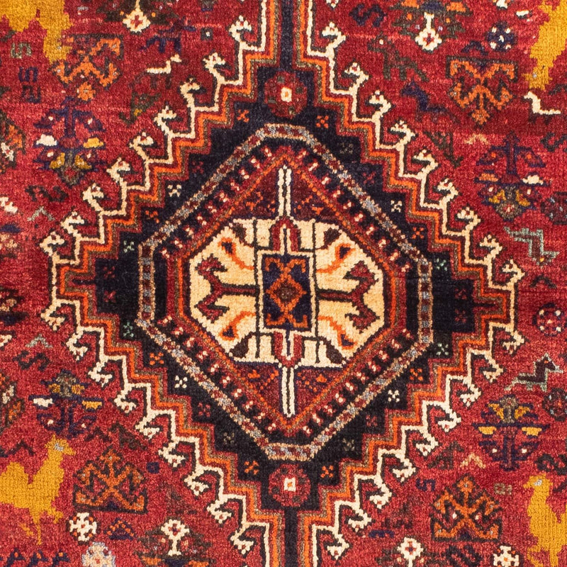 Tapis persan - Nomadic - 165 x 113 cm - rouge foncé