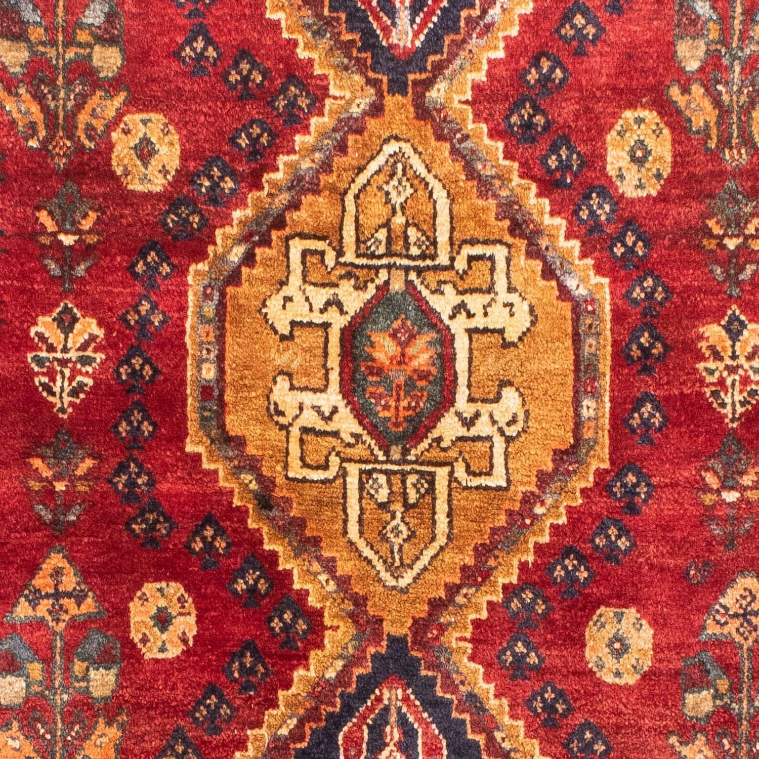 Tapis persan - Nomadic - 187 x 110 cm - rouge foncé